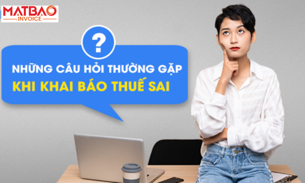 Những câu hỏi thường gặp khi khai báo thuế sai