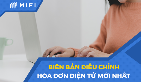 biên bản điều chỉnh hóa đơn